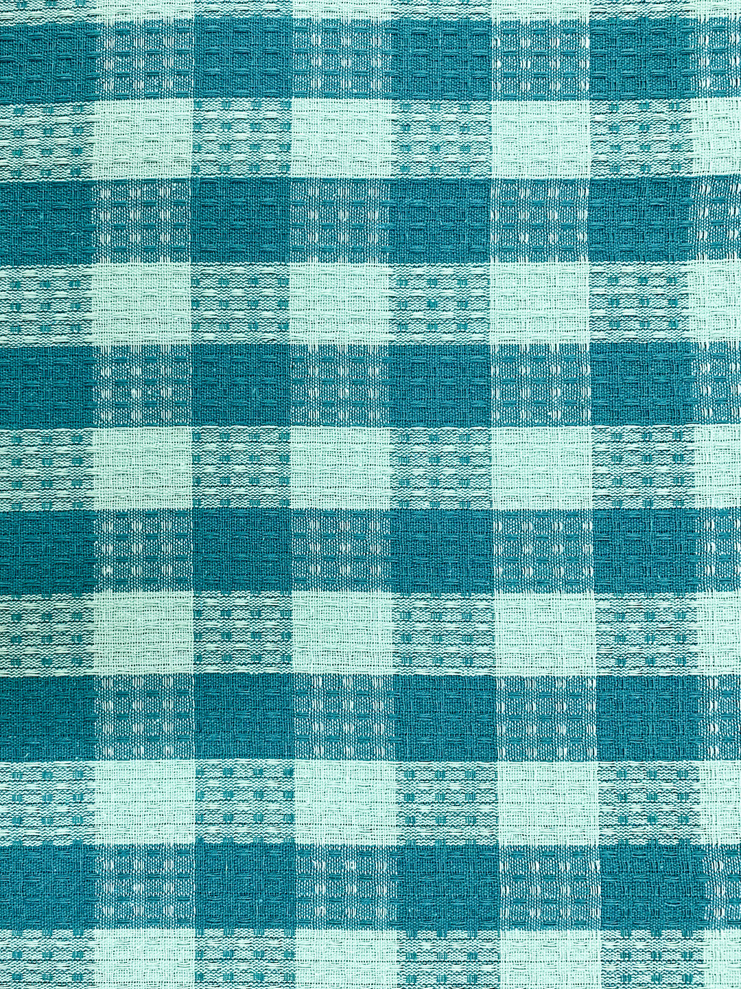 Luxury green checkered cotton towel for bathroom!!