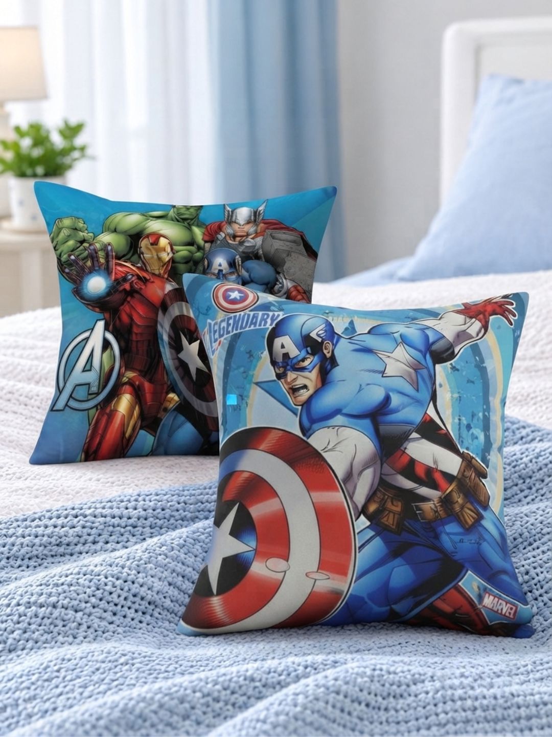 Matching cushion covers for kids