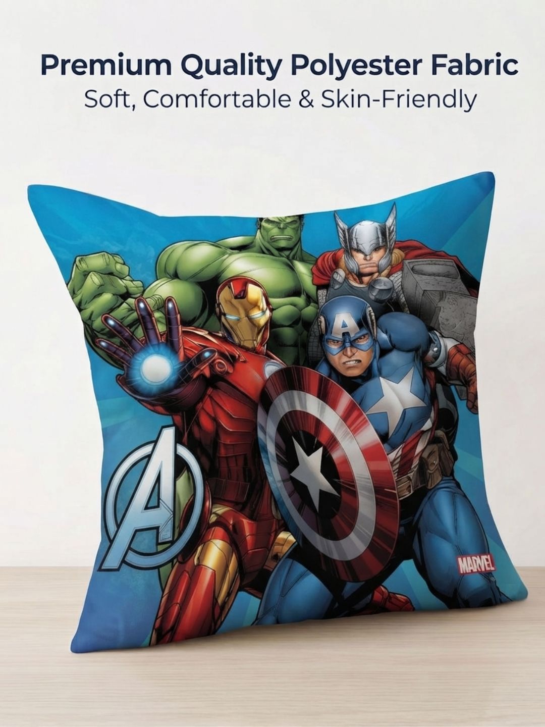 Fun printed cushion duo