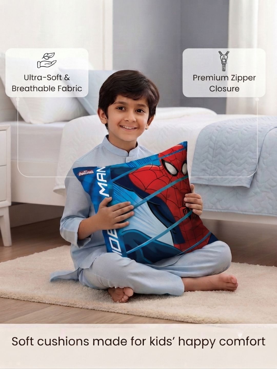 Two-piece cushion covers set