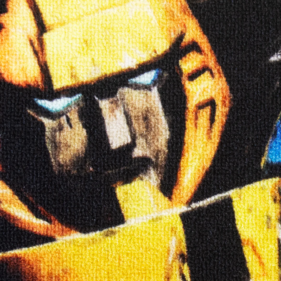 Make every step exciting with the Transformer Bumble Bee Anti-Skid door mat by Athom Living. This vibrant door mat is durable, easy to clean, and perfect for fans who love stylish home essentials.