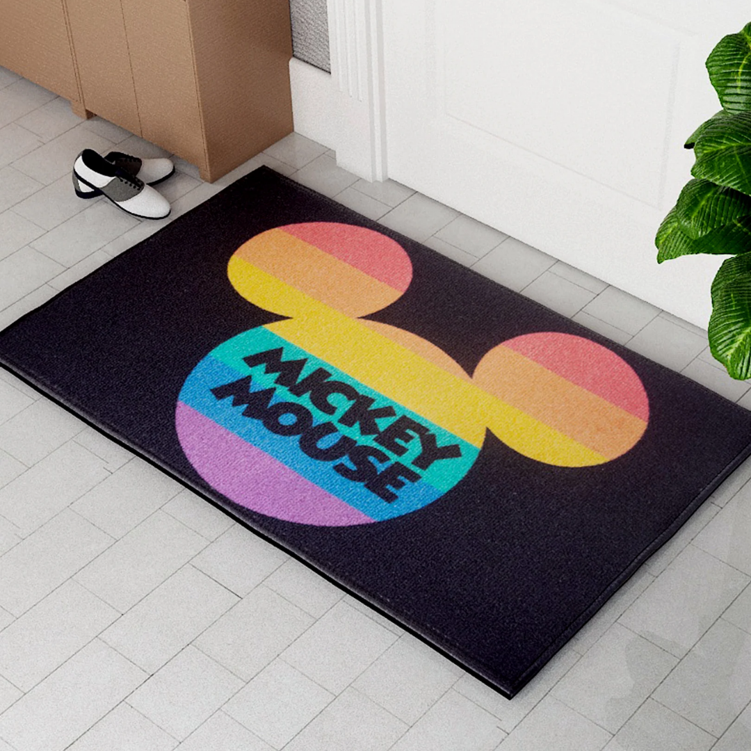 Black color Kids Doormat