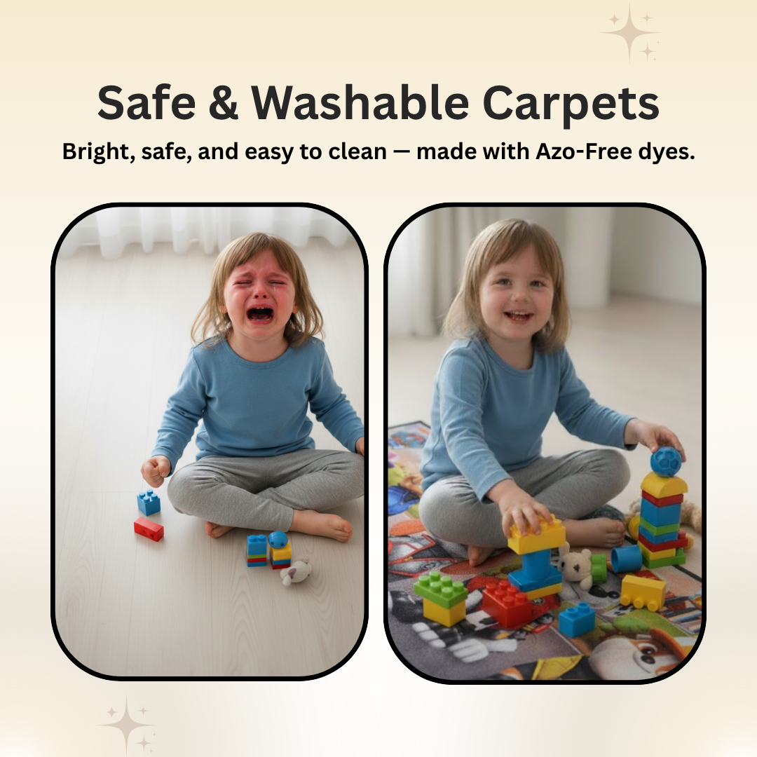 Make your child’s space joyful with Athom Living Paw Patrol themed kids runner carpet, showcasing bright colors, soft fabric, and adorable pups, ideal for bedrooms, nurseries, or play areas.