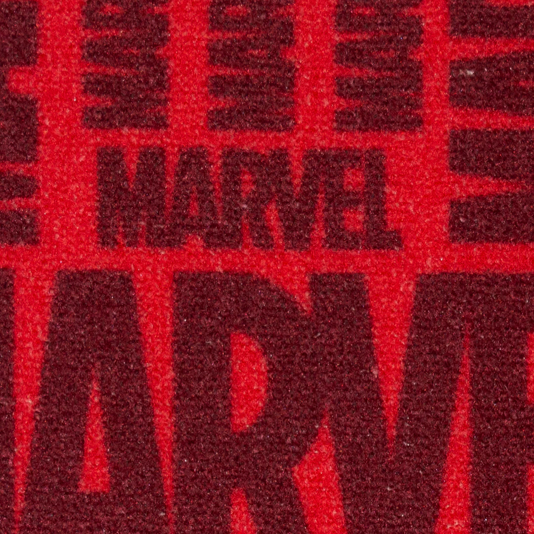 Marvel-themed Anti Skid kids Doormat by Athom Living, “Fearless. Fierce. Red.” design, non-slip backing ensures safety, perfect for kids’ rooms, adding superhero excitement to every entry.