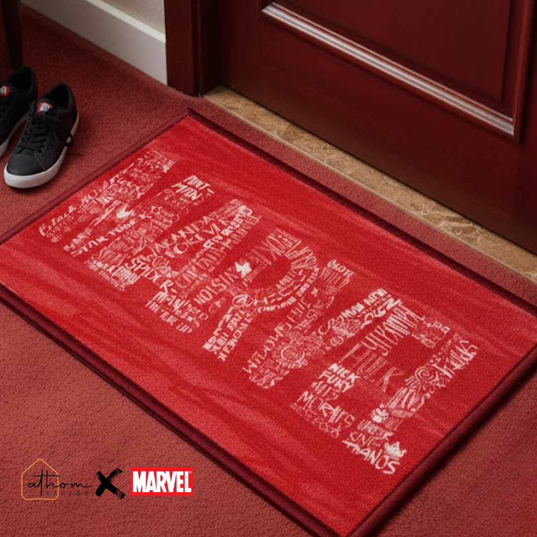 Marvel Red Doormat