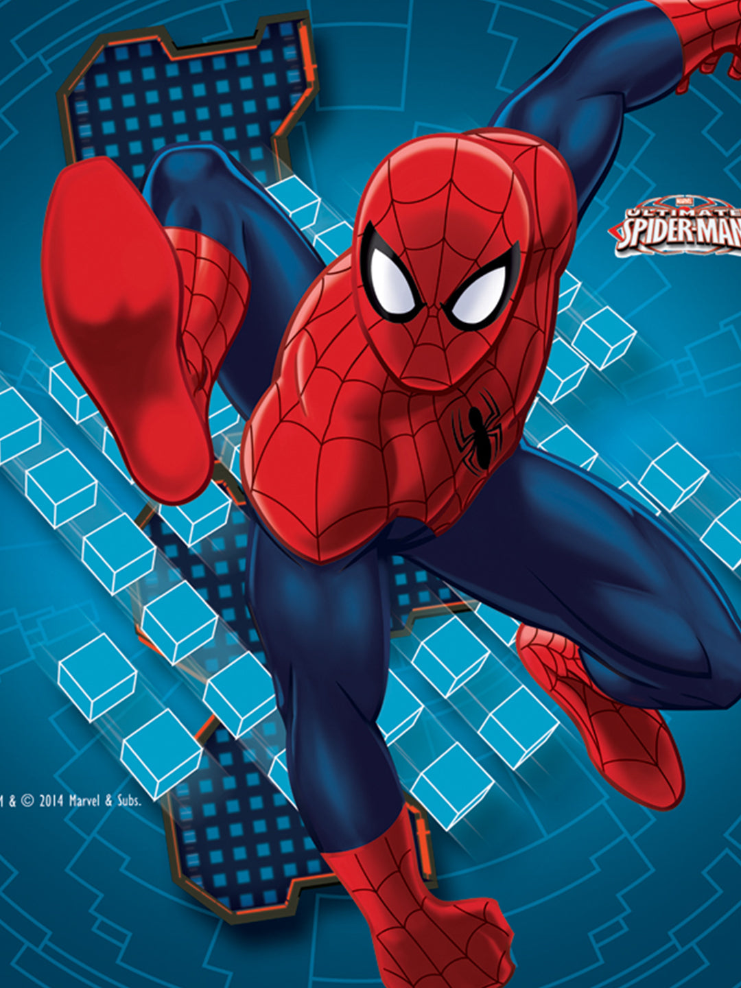 Marvel Spiderman Kids Filled Cushion by Athom Living with eye-catching graphics and soft filling, ideal for kids’ beds, sofas, or reading corners, combining playful design, comfort, and everyday usability.