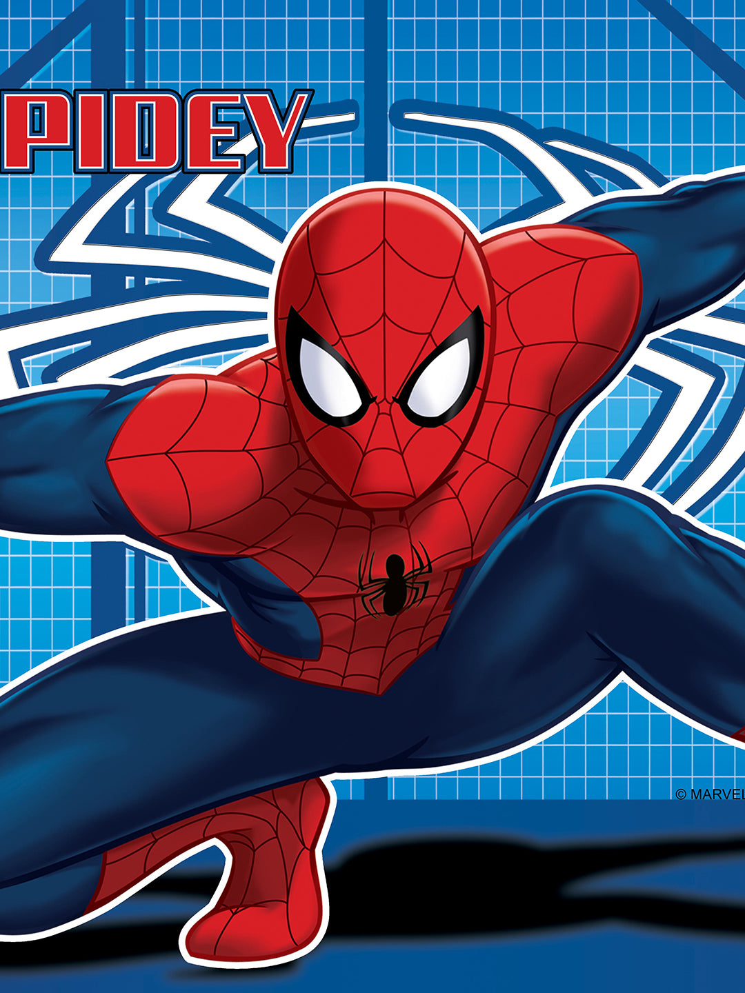 Marvel character printed cushion from Athom Living, 40x40 cm with cover. Soft fabric, durable design, and stylish look for bedrooms or kids' playrooms.