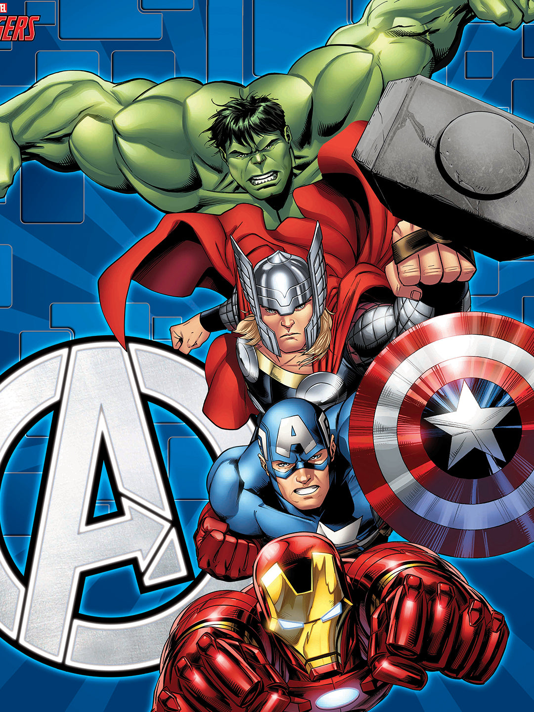 Marvel character printed cushion with cover 40x40 cm by Athom Living, comfortable, durable, trendy, and perfect for bedroom, sofa, or lounge decor.