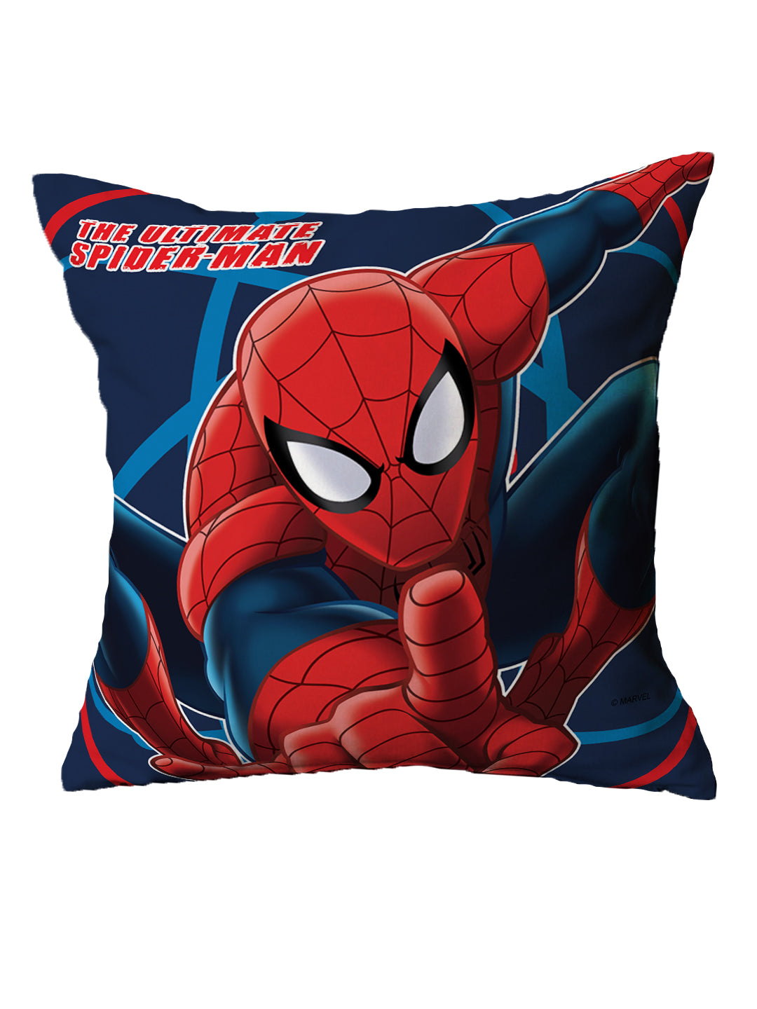 Marvel character printed cushion with cover by Athom Living, 40x40 cm, soft, stylish, and ideal for home décor, kids’ room, or gifting purposes.