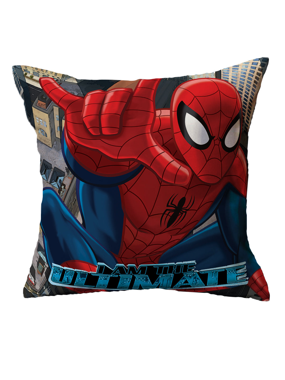 Marvel superhero printed cushion by Athom Living, 40x40 cm, durable cover included. Add comfort and Marvel magic to your home or kids’ bedroom.