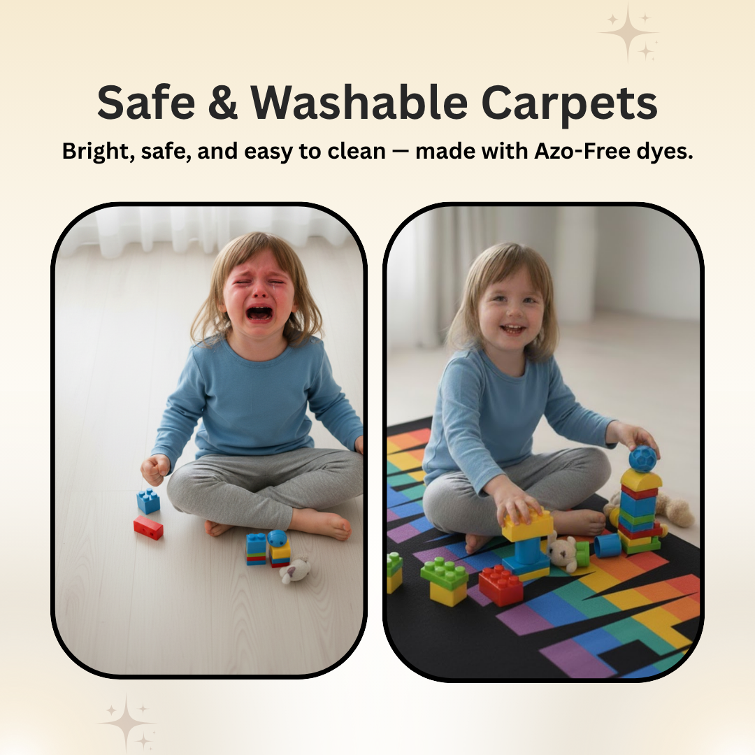 Marvel superheroes come alive on this 60x140 cm runner carpet from Athom Living, combining playful design, premium quality, and soft texture for an exciting kids’ room upgrade.