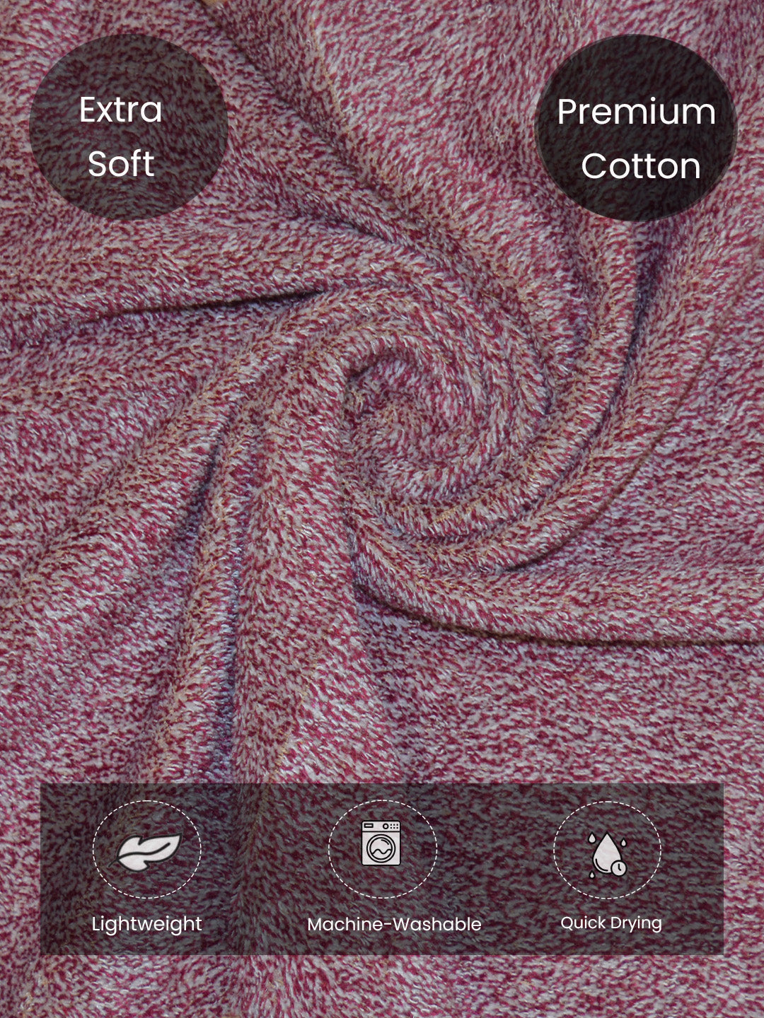 Milange Marron set of 8 Soft Cotton Hand Towels by Athom Living, crafted for softness, high absorbency, and stylish look, ideal for home bathrooms, kitchens, or gifting purposes.