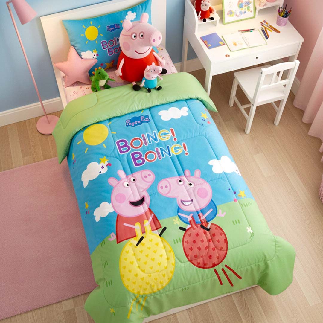 Cute Peppa Pig comforter