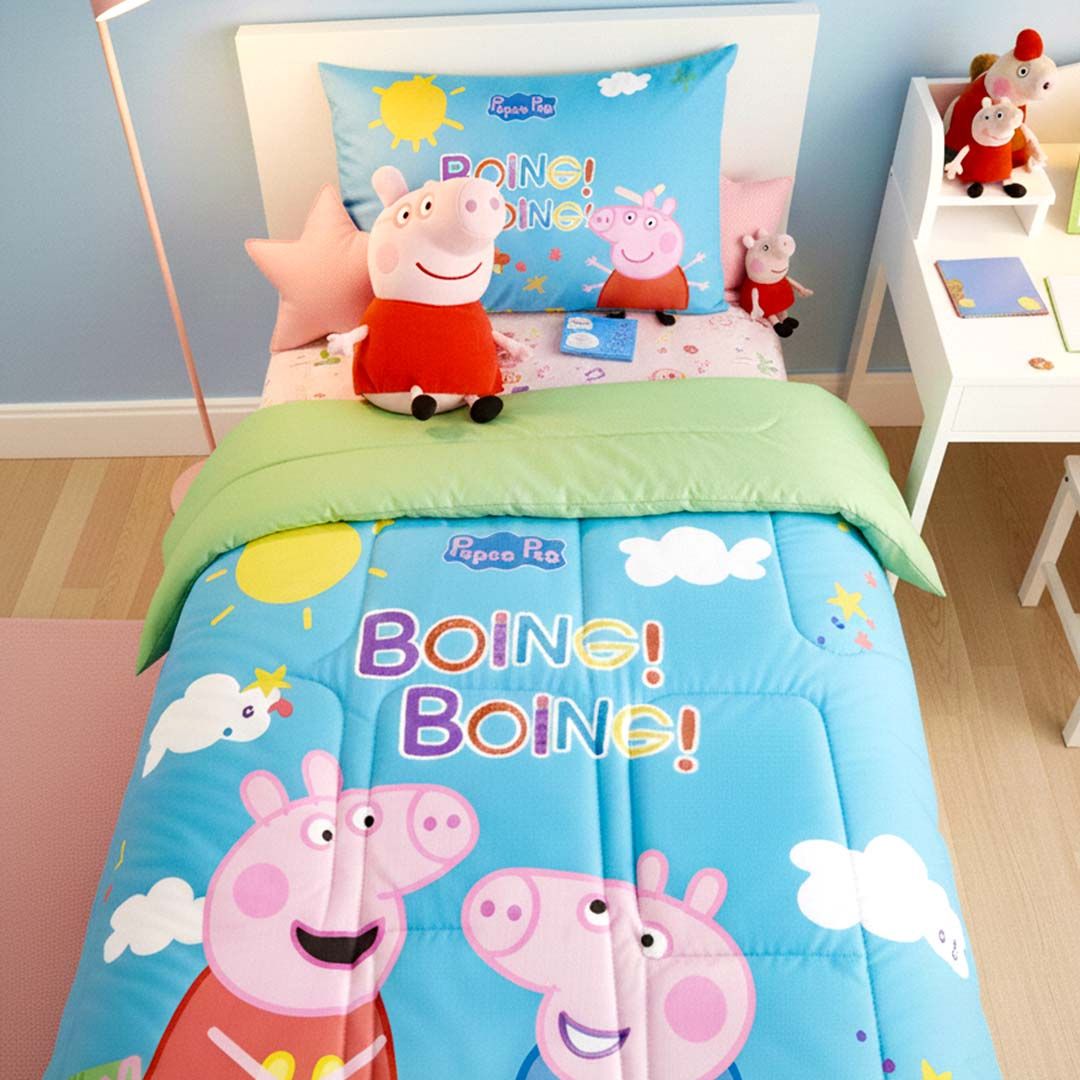 Peppa Pig Kids Comforter Single Cozy Playful Premium Bedding peppa-pig-kids-comforter-single-cozy-playful-premium-bedding