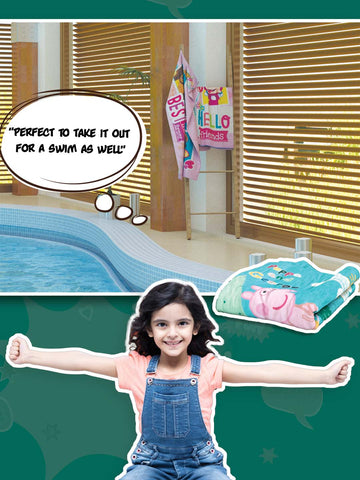 Peppa Pig Amazing World Kids Cotton Bath Towel 350 GSM 60x120 cm