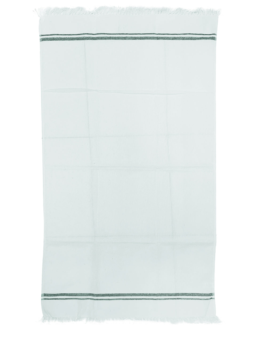 Pack of premium pearl white cotton bath towels for home