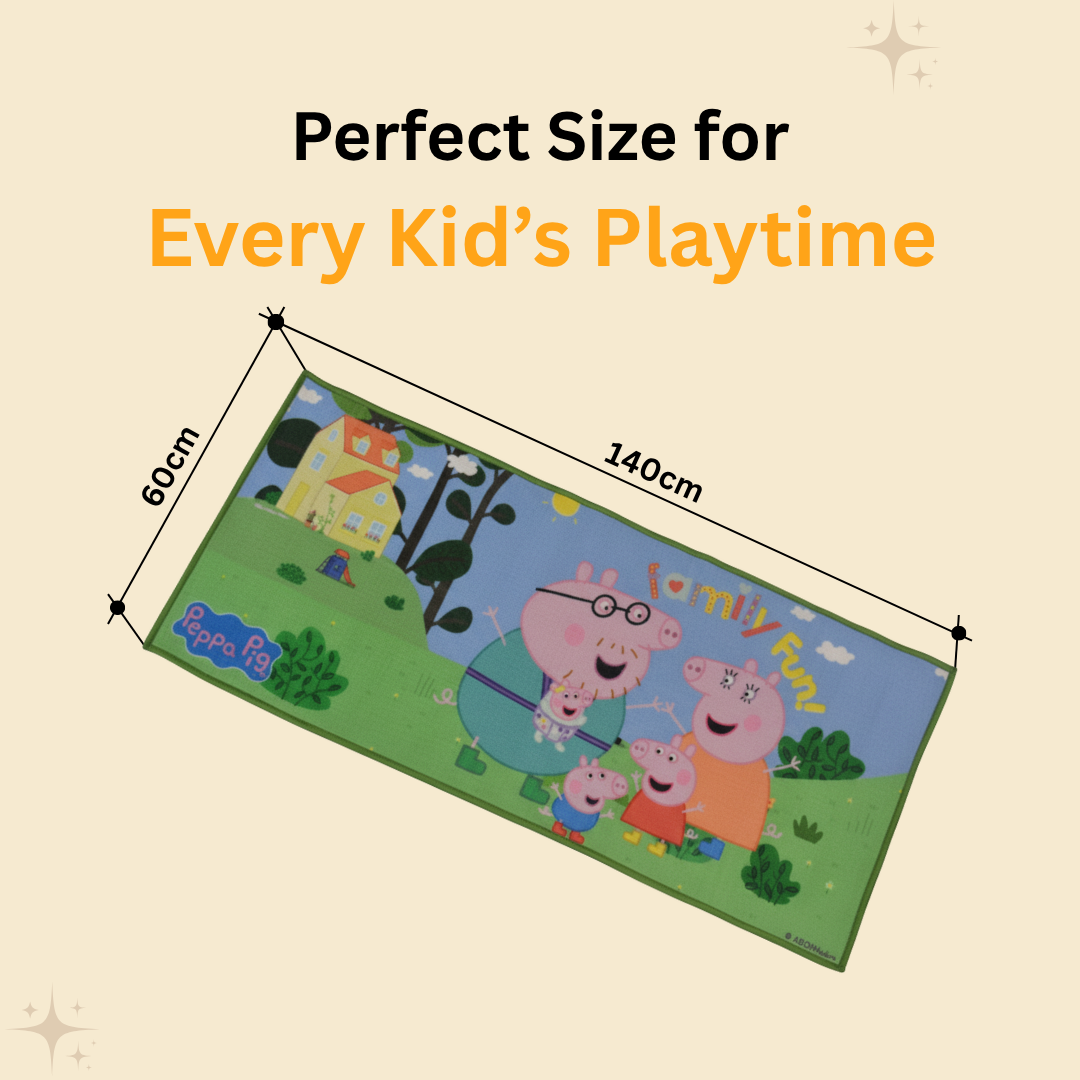 Peppa Pig floor mat!