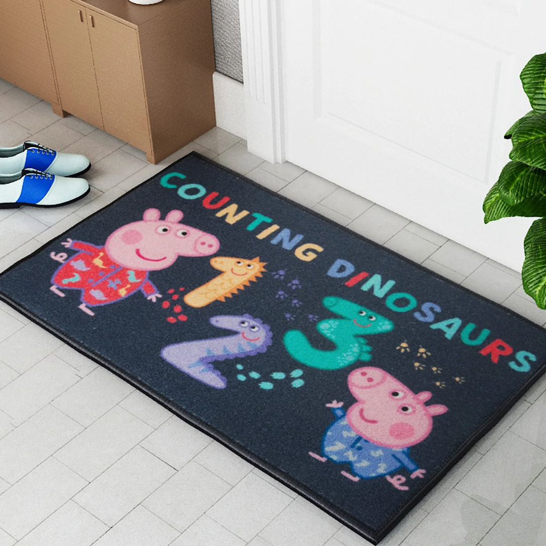 Black Color Kids Doormat