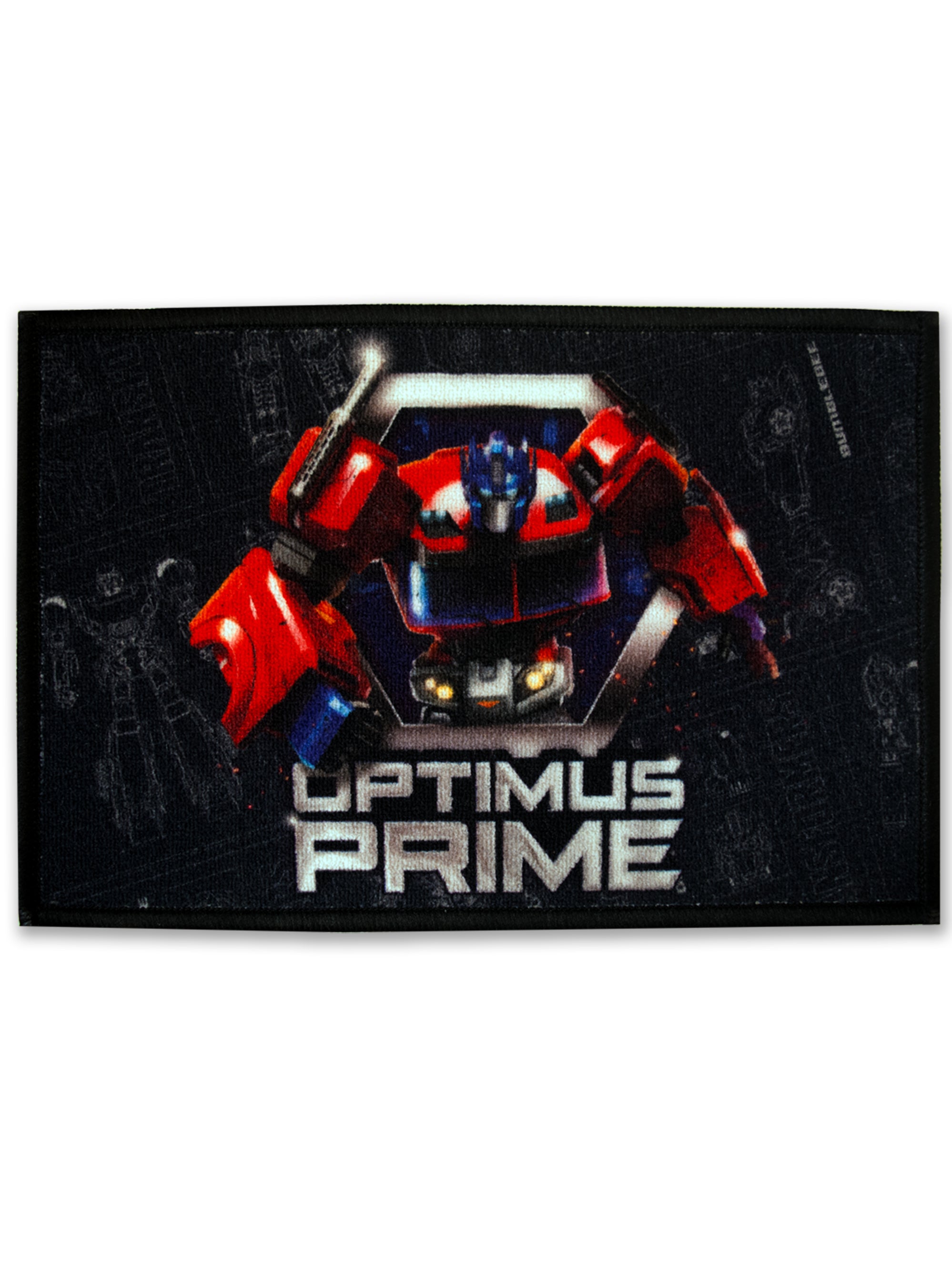 Premium Optimus Prime Kids Door Mat, 37x57 cm Medium Bath Mat made of Printed Nylon, durable Anti-Skid Latex Backing, designed by Athom Living.