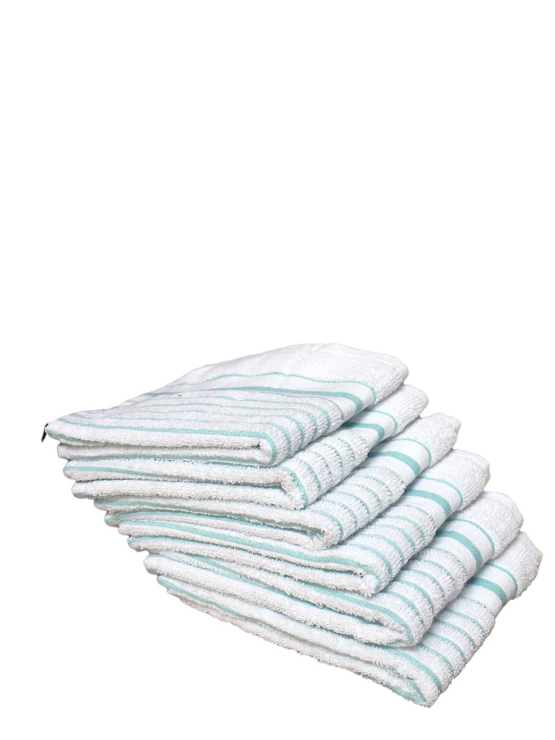 Premium white cotton hand towels soft 