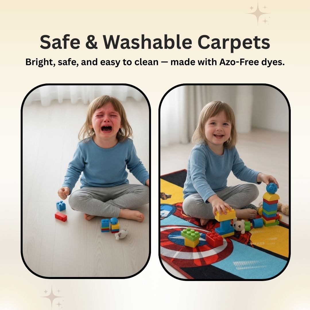 Washable carpets