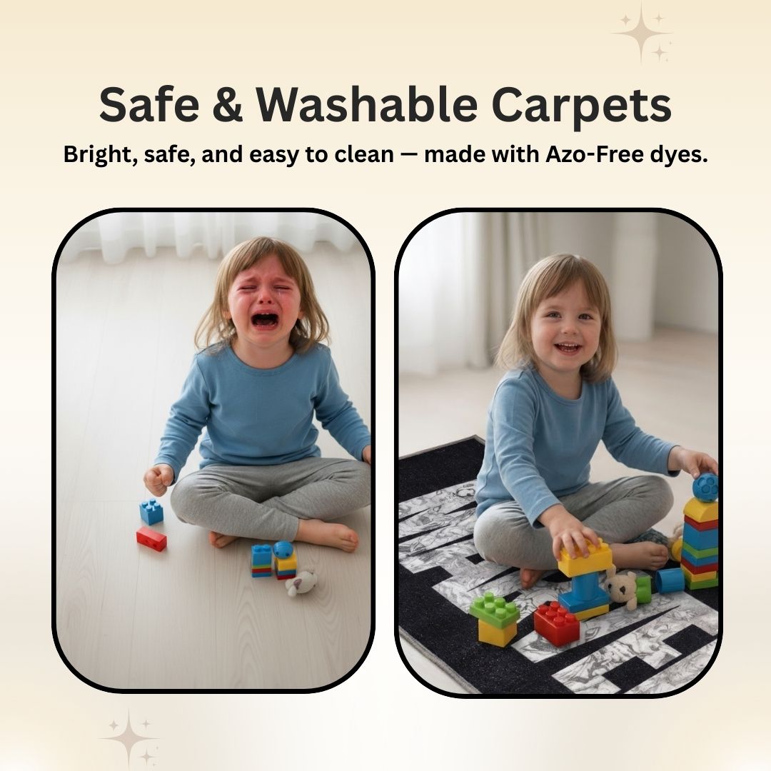 Washable carpets