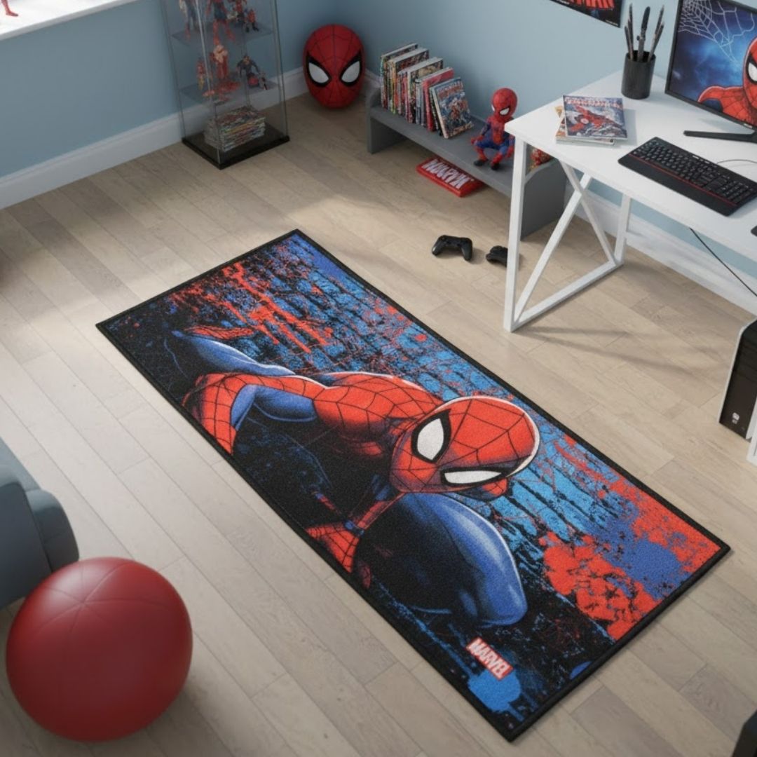 Spiderman kids runner carpet