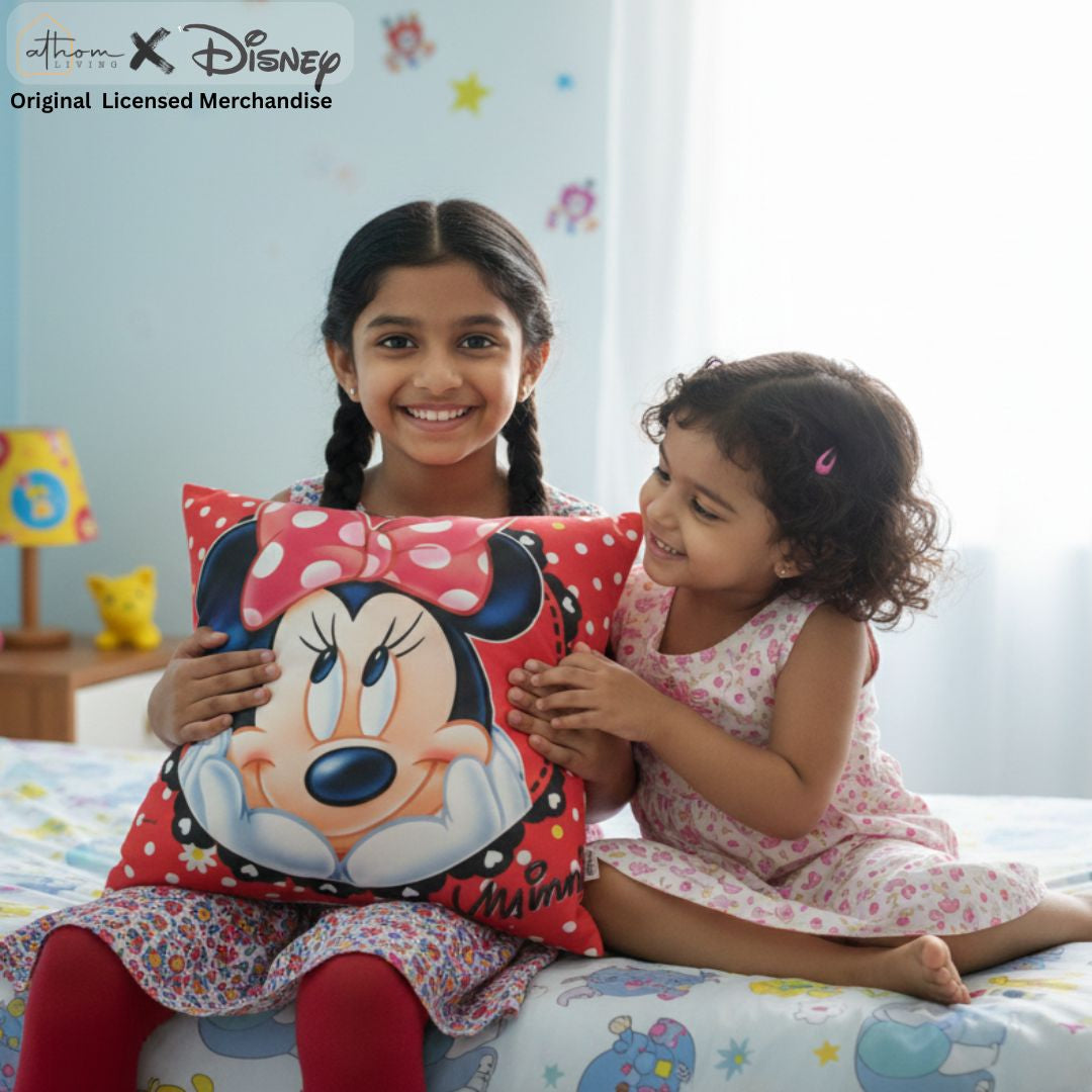 Red minnie mouse cushion