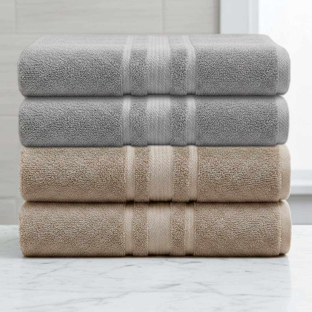 Premium cotton bath towels