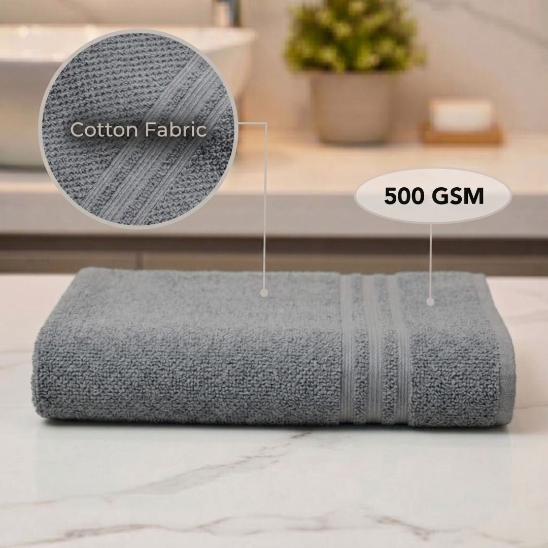 High absorbency towel set