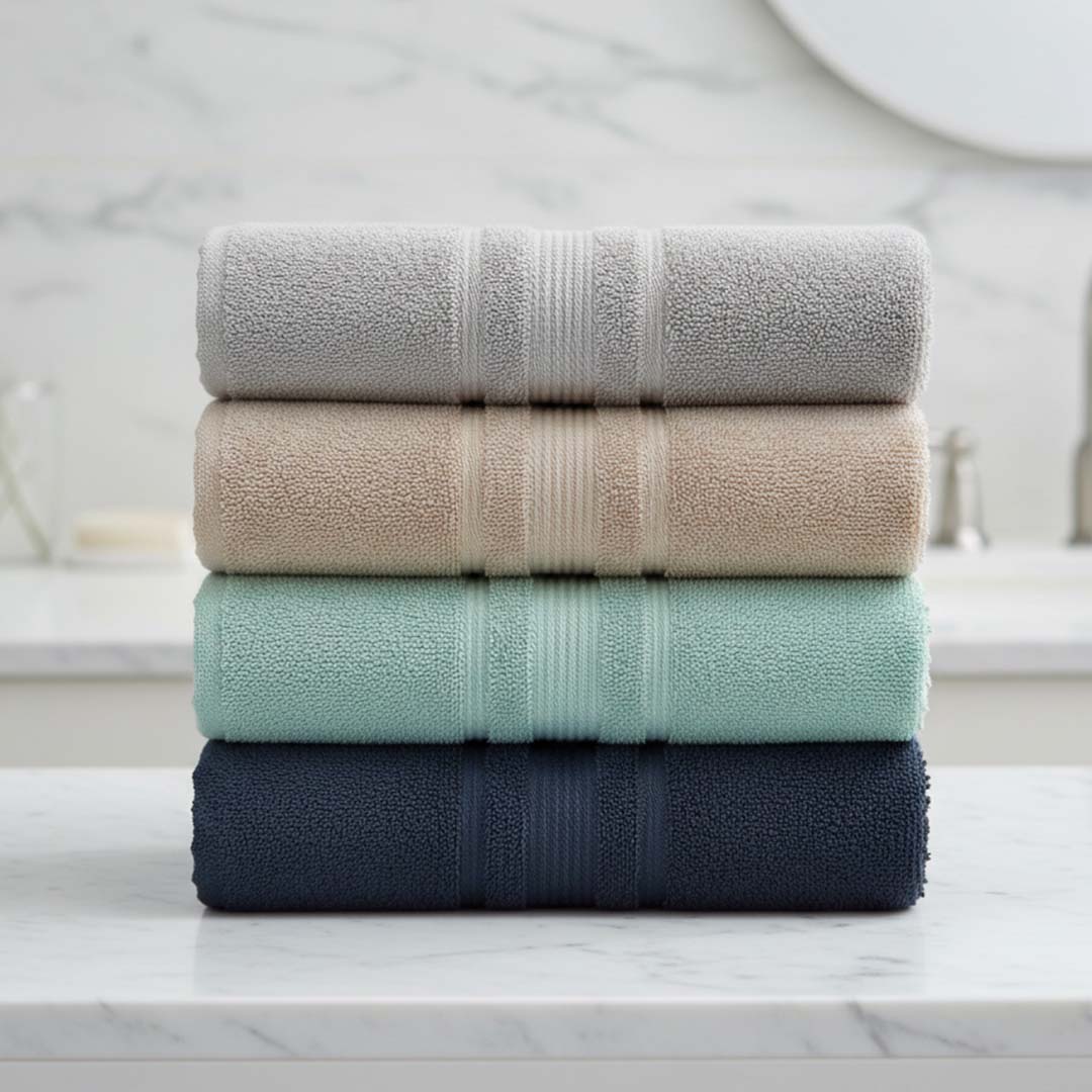 Premium cotton bath towels