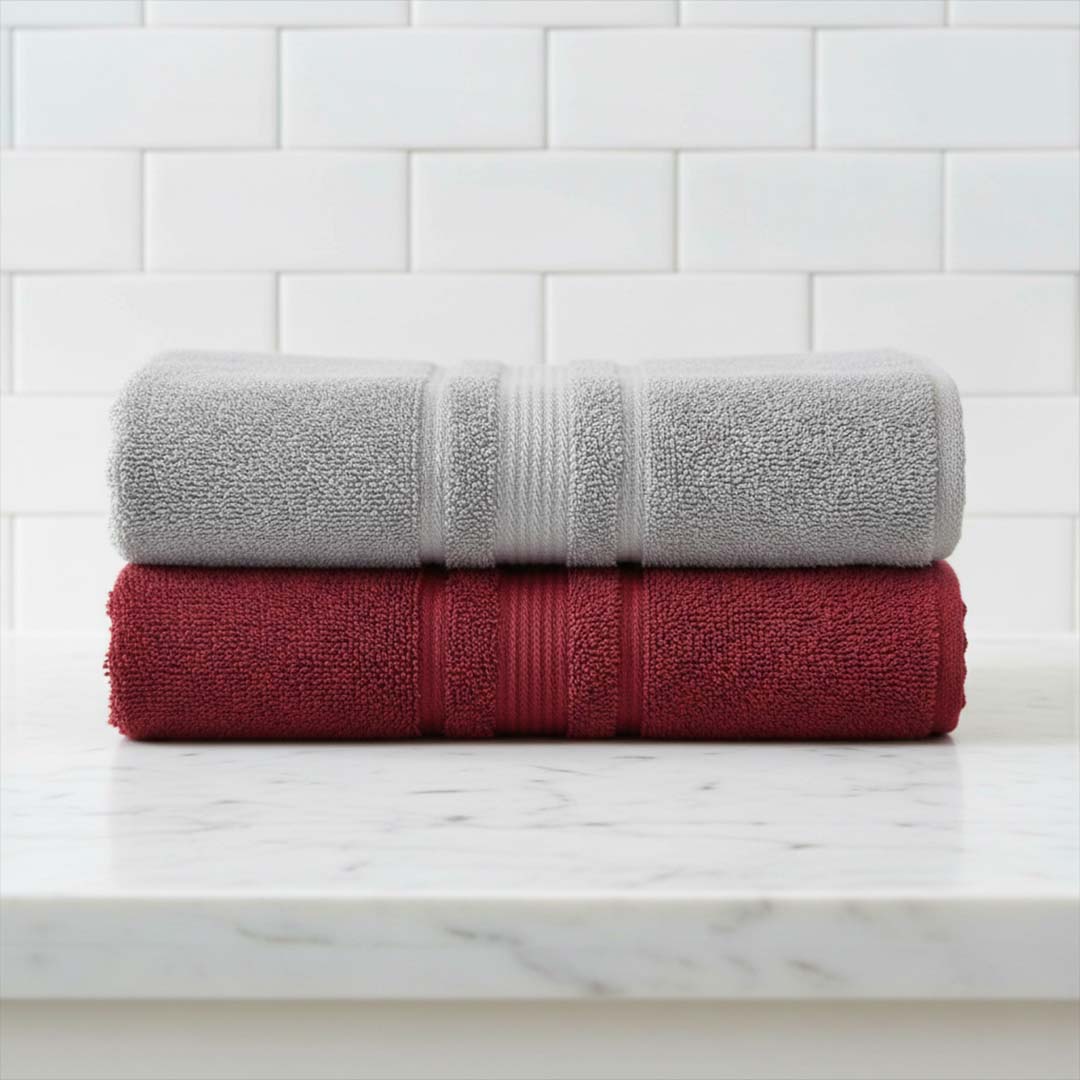 Cotton towel set of two