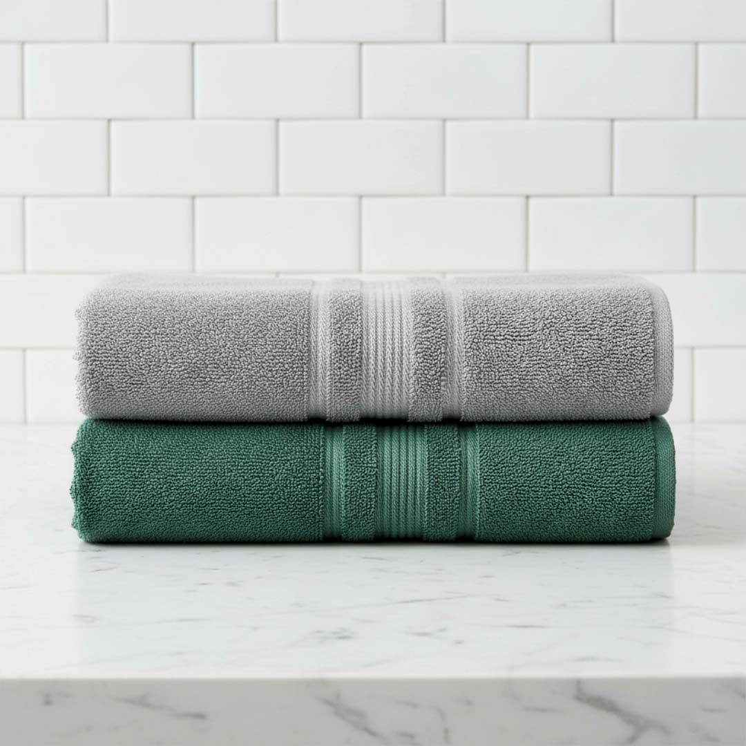 Cotton towel set of two