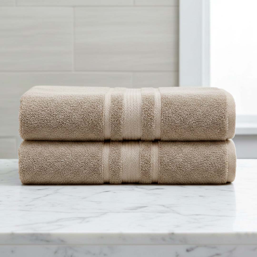 Premium textured towel set