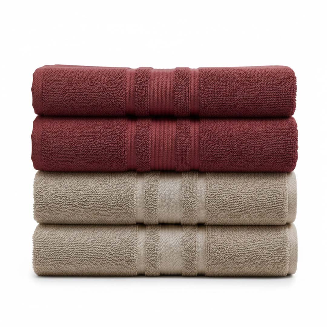 Cotton bath towels pack