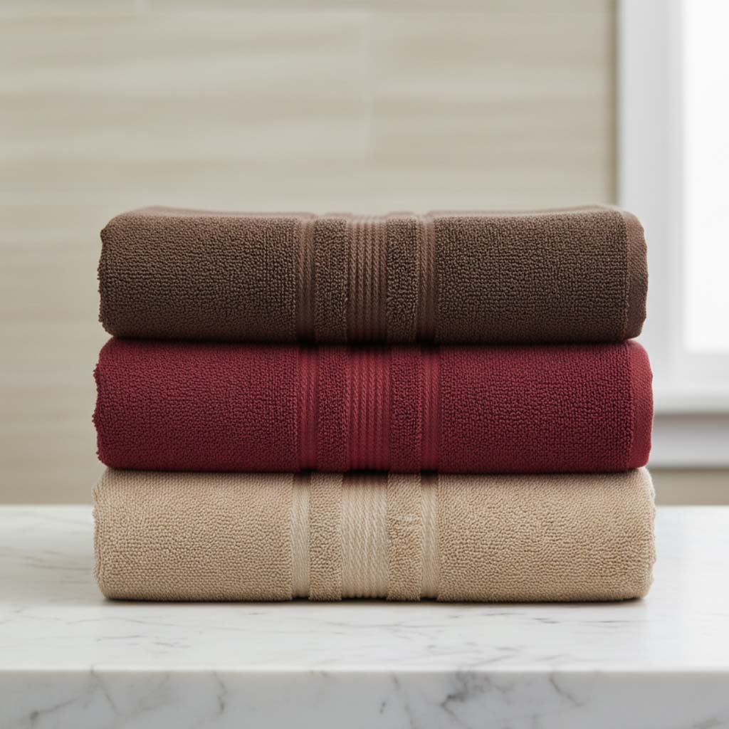 Premium textured towel set 