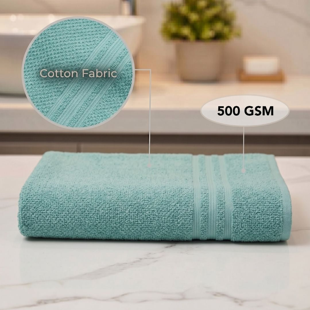 Premium textured towel set