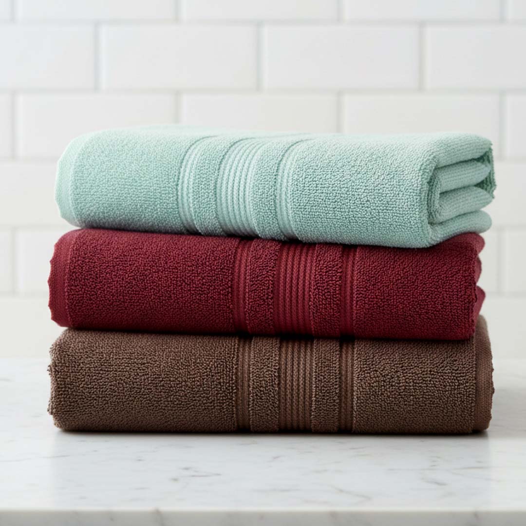 Premium textured towel set 