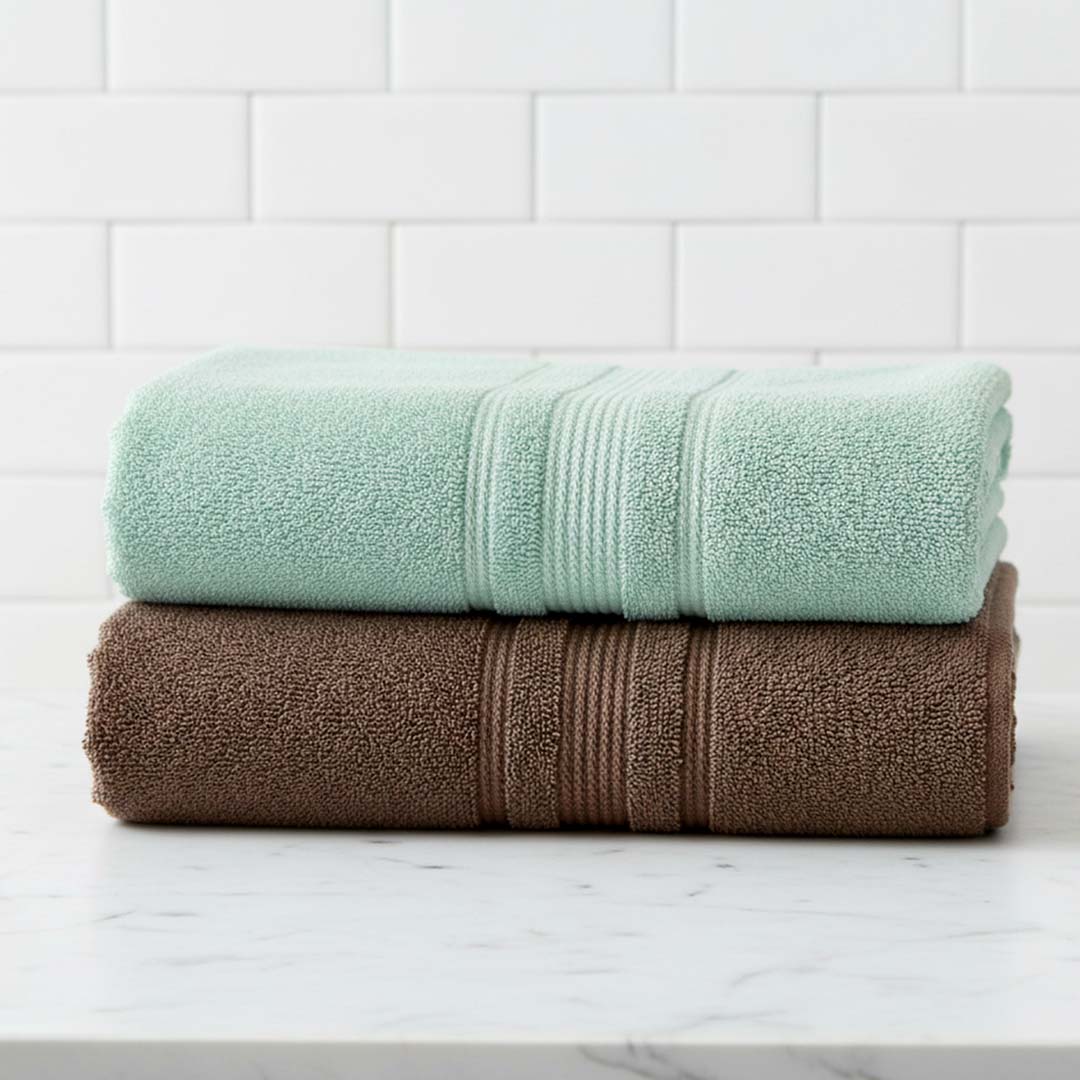 Premium textured towel set 
