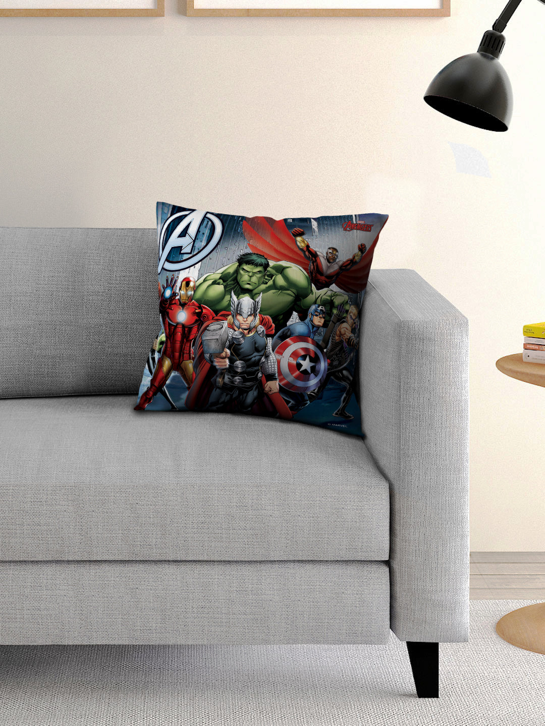 Soft and colorful Marvel kids cushions with cover 40x40 cm – perfect for adding comfort and fun to children’s bedroom or playroom décor.