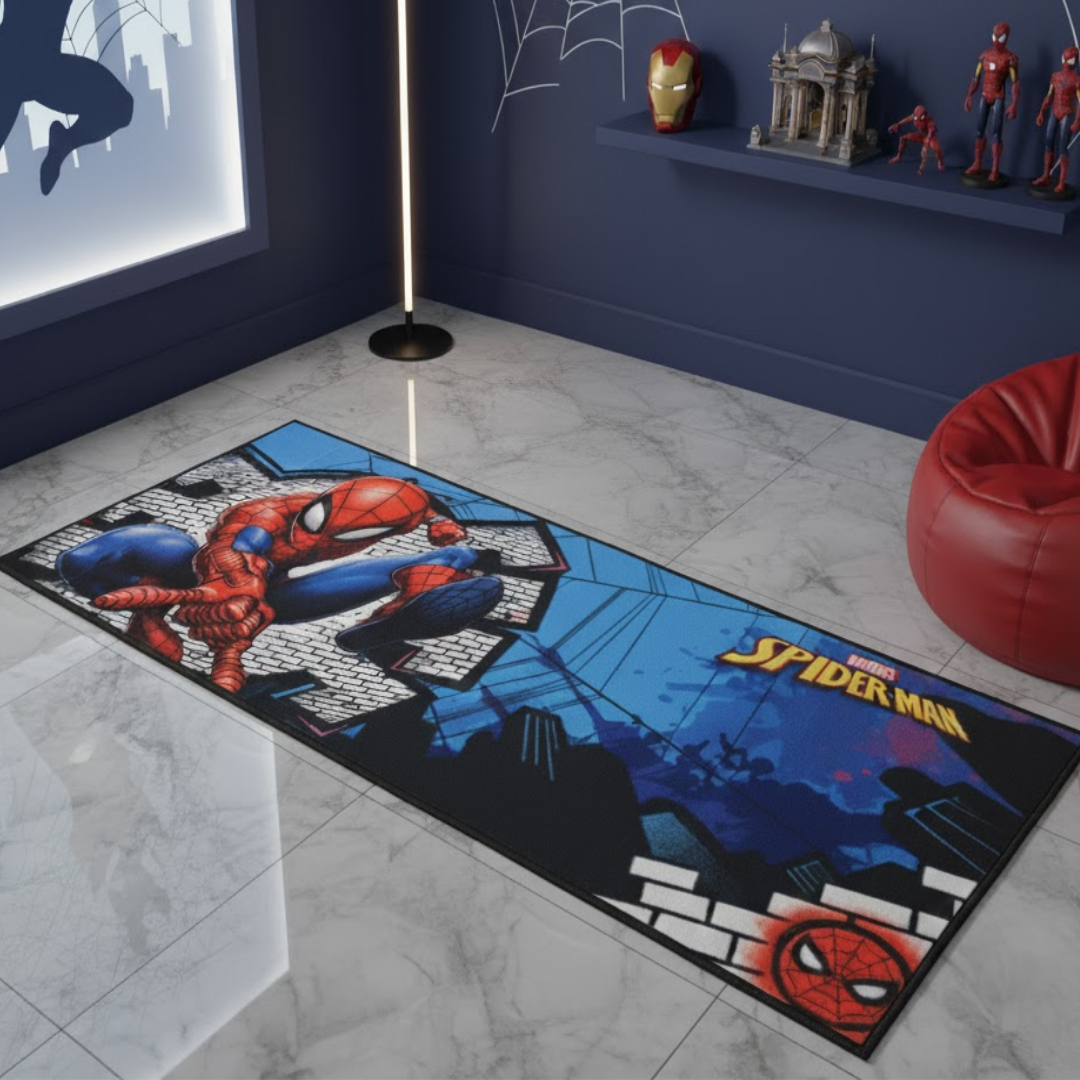 Spiderman blue runner