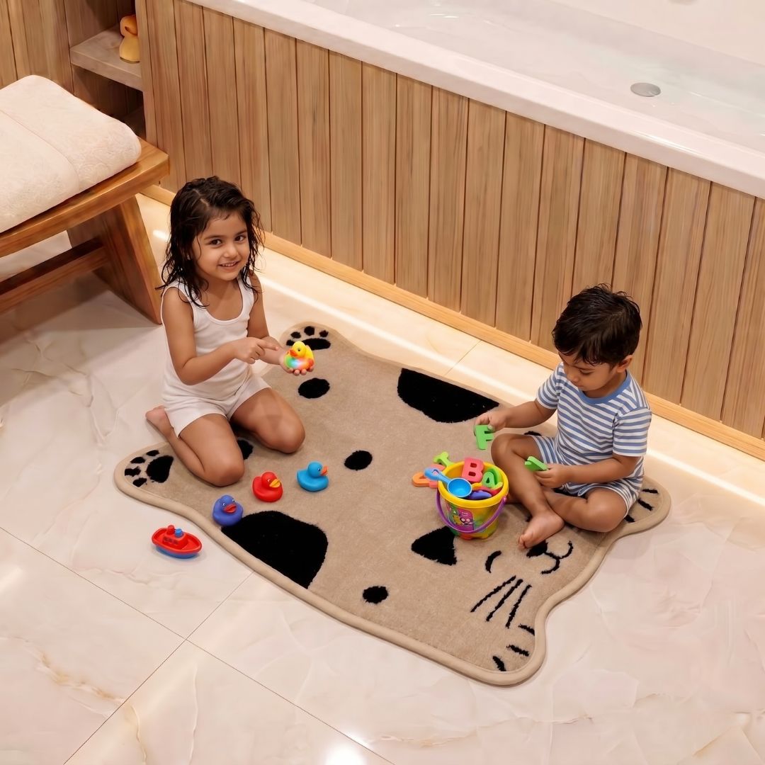 Cutout carpets for kids