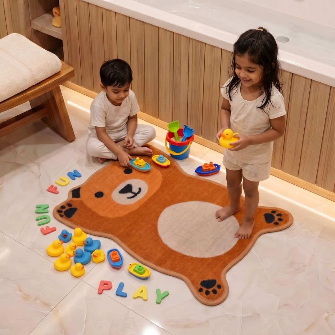 Cutout carpets for kids