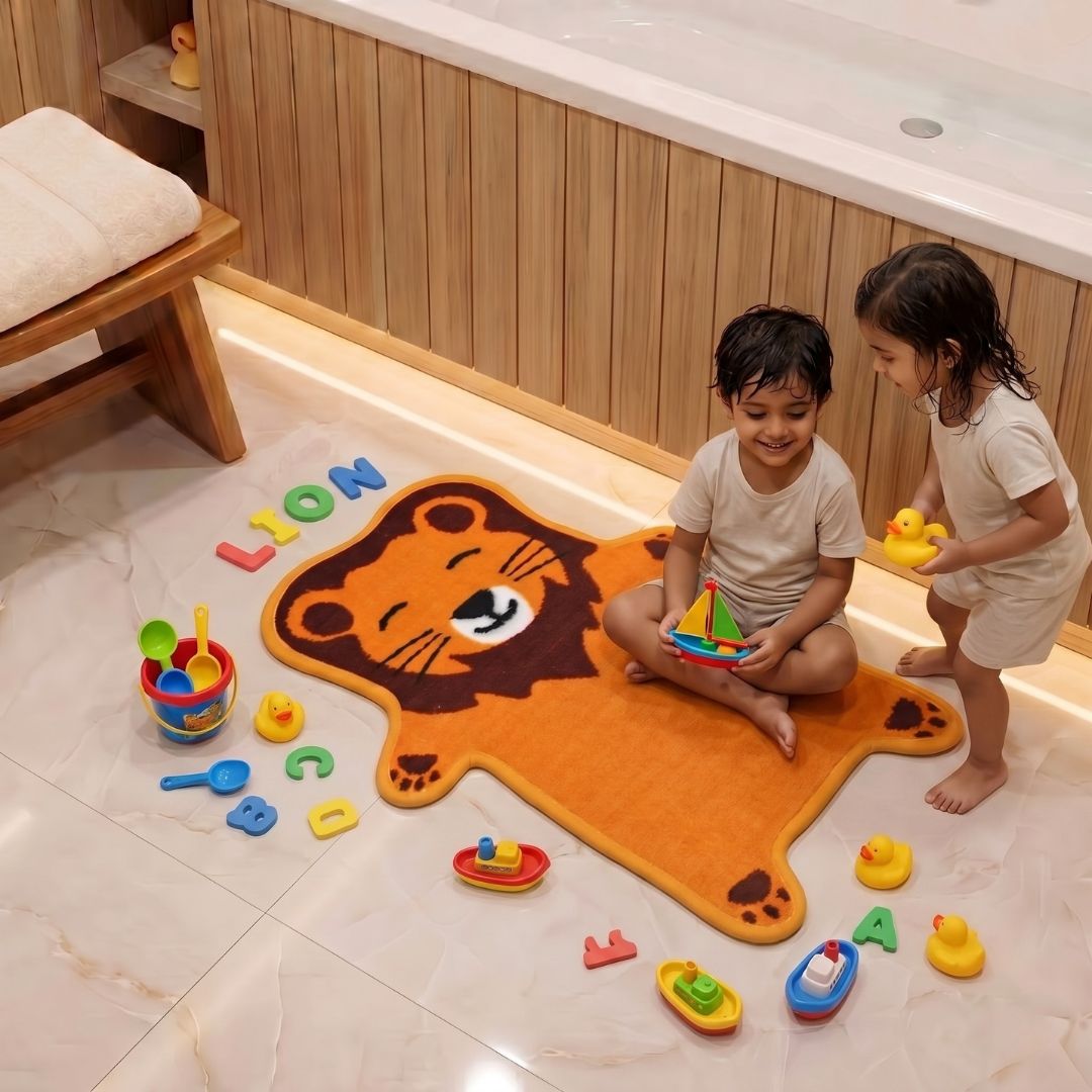 Cutout carpets for kids