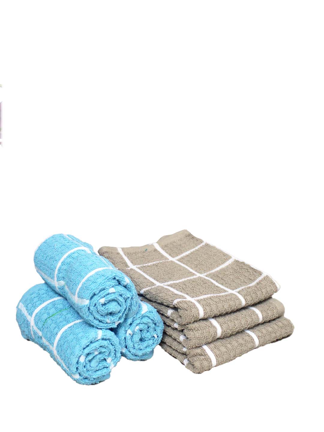 Athom Living Cotton Soft Hand Towel Set, Super Absorbent & Quick Dry 40x60 cm Pack of 6 - Athom Living