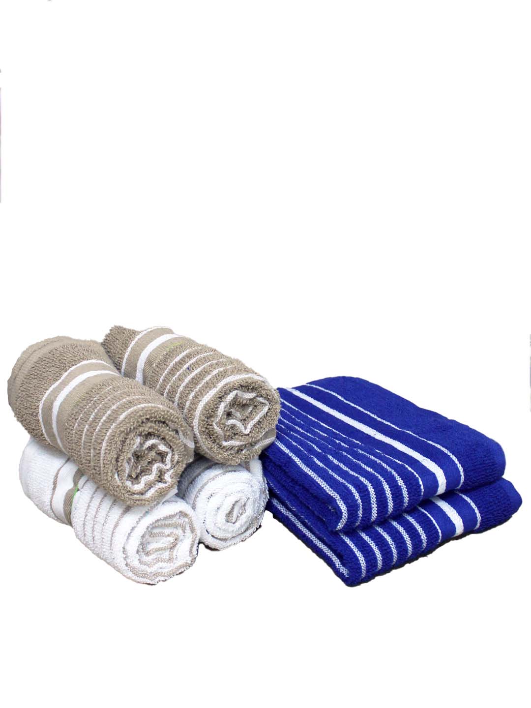 Athom Living Cotton Soft Hand Towel Set, Super Absorbent & Quick Dry 40x60 cm Pack of 6 - Athom Living