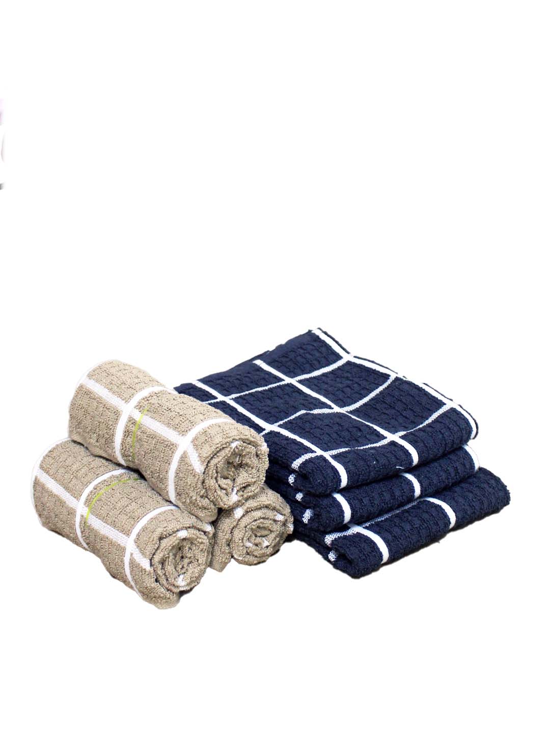 Athom Living Cotton Soft Hand Towel Set, Super Absorbent & Quick Dry 40x60 cm Pack of 6 - Athom Living