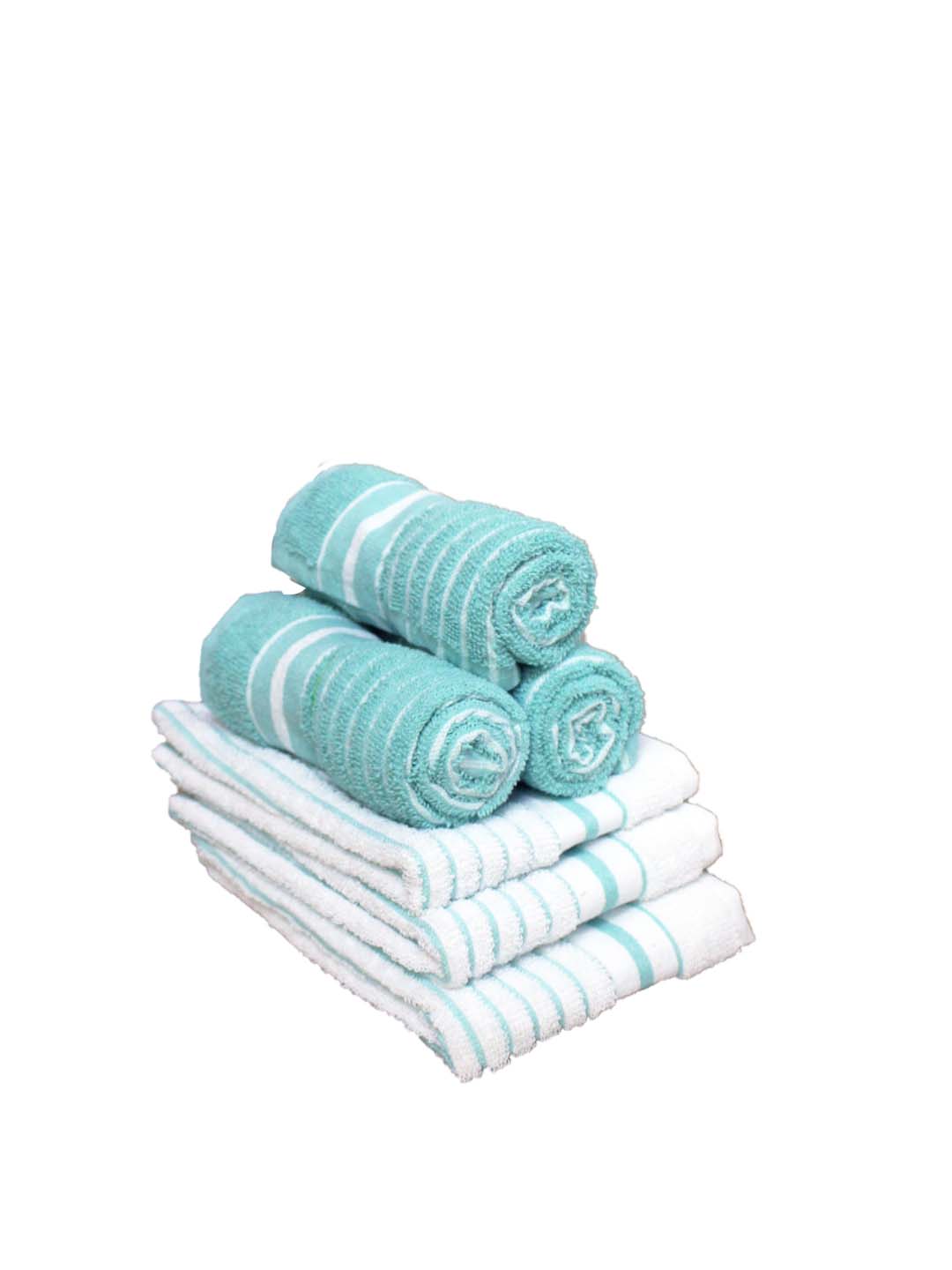 Athom Living Cotton Soft Hand Towel Set, Super Absorbent & Quick Dry 40x60 cm Pack of 6 - Athom Living