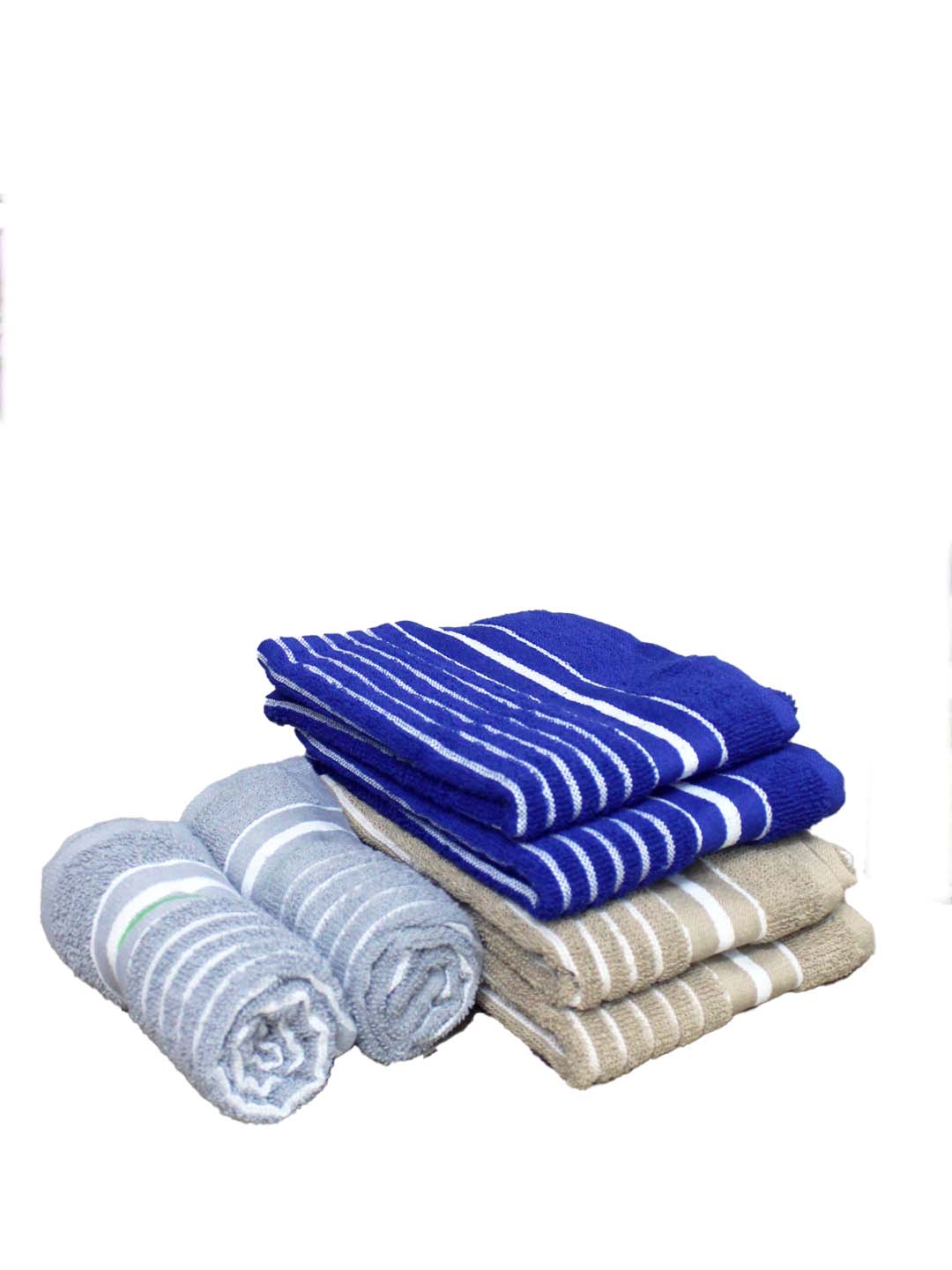Athom Living Cotton Soft Hand Towel Set, Super Absorbent & Quick Dry 40x60 cm Pack of 6 - Athom Living