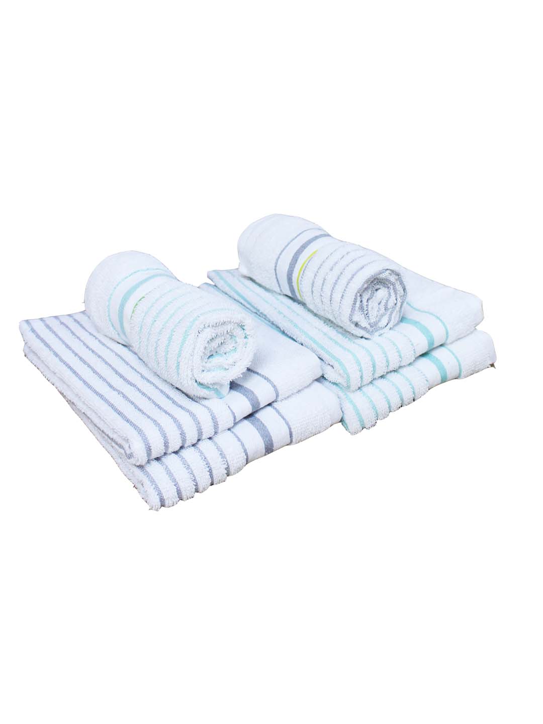 Athom Living Cotton Soft Hand Towel Set, Super Absorbent & Quick Dry 40x60 cm Pack of 6 - Athom Living